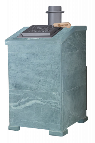 Печь для бани комплект Технолит Гефест GFS ЗК 18(П) Президент 850/50 Талькохлорит