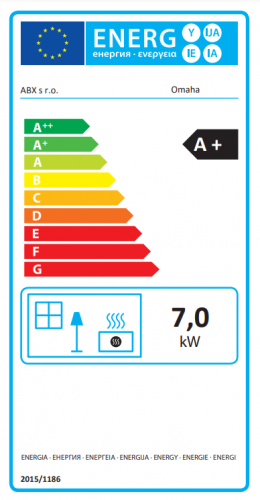 Печь-камин ABX Omaha