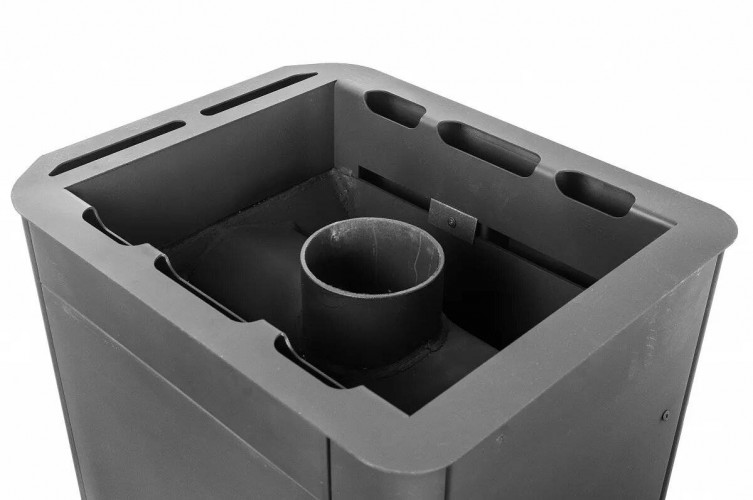 Печь для бани Варвара Мини укороченная, панорамная