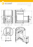 Печь для бани Везувий Скиф Ковка 22 (210) М