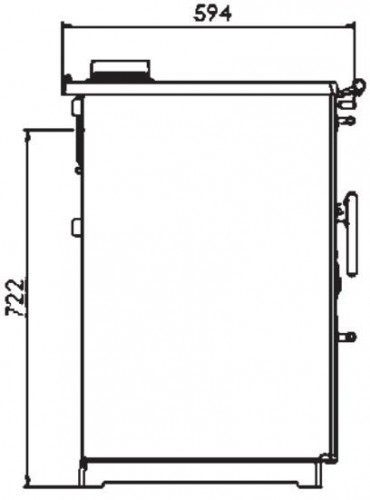 Печь-камин Plamen TERMO GLAS