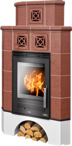 Керамическая печь-камин ABX Regina угловая