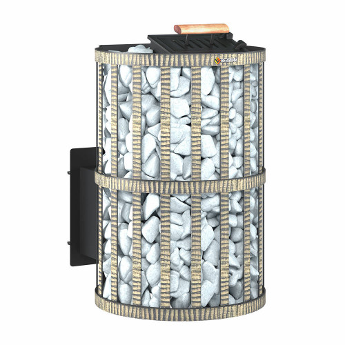 Печь для бани Везувий Скиф Ковка (210) М с закрытой каменкой