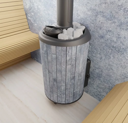 Печь для бани Прометалл Атмосфера L ламели Талькохлорит наборный