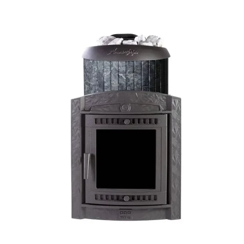 Печь для бани Прометалл Атмосфера L + ламели Талькохлорит наборный