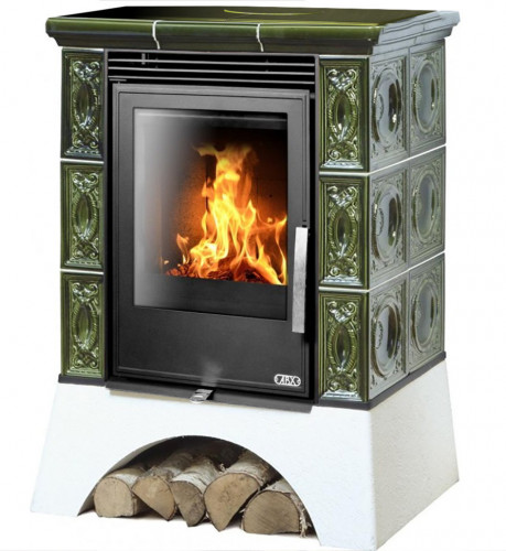 Керамическая печь-камин ABX Helvetia KPI, с допуском воздуха