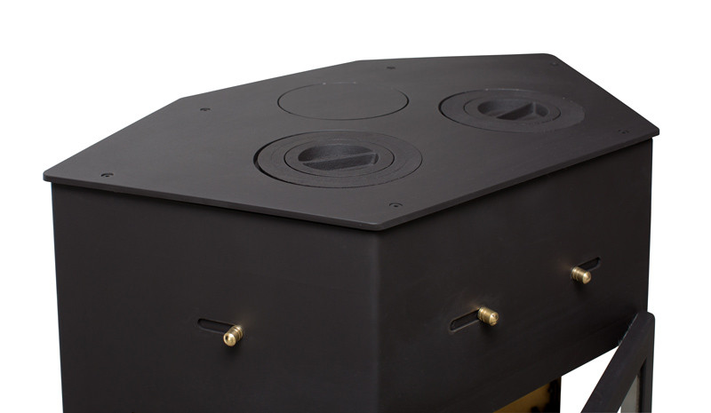 Печь-камин Мета-Бел Енисей с плитой