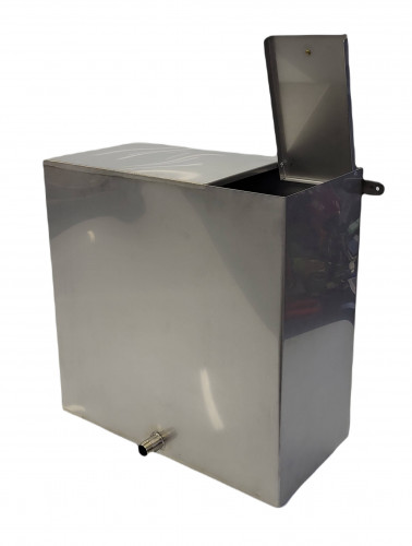 Бак для воды на стену 40 л (304) 1 мм