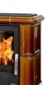 Керамическая печь-камин ABX BAVARIA EXclusive, кафельный цоколь - вставка Orion