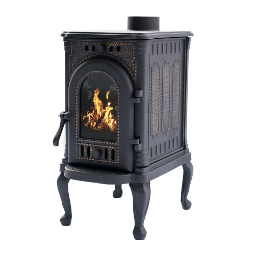 Печь-камин чугунная НМК Сибирь 6