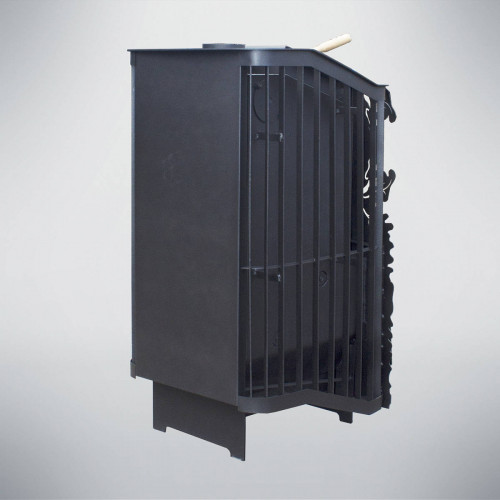 Печь для бани Варвара Терма Каменка укороченная, панорамная